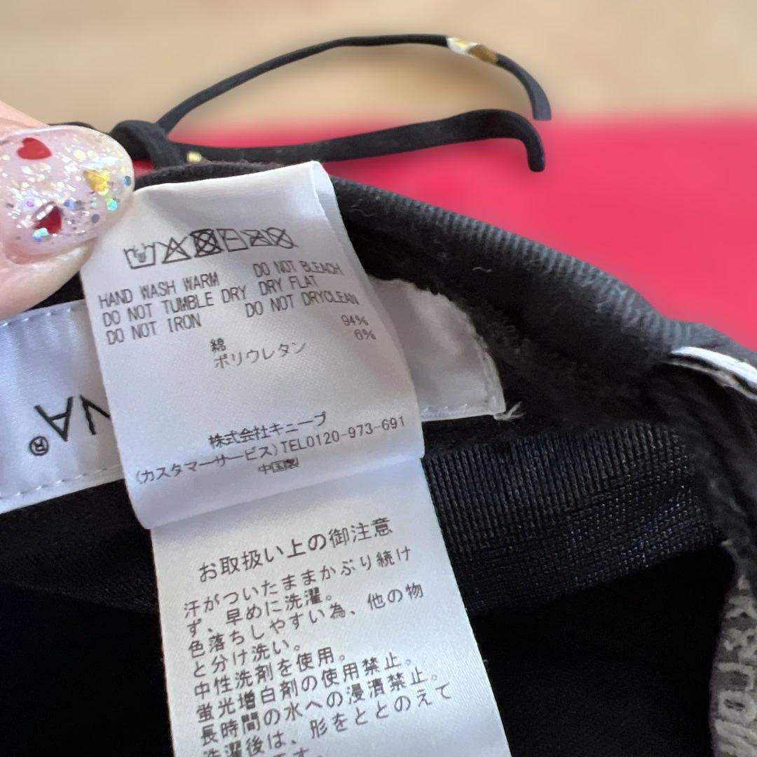 マーク＆ロナ　キャップ　レディース　ブラック　ハート
