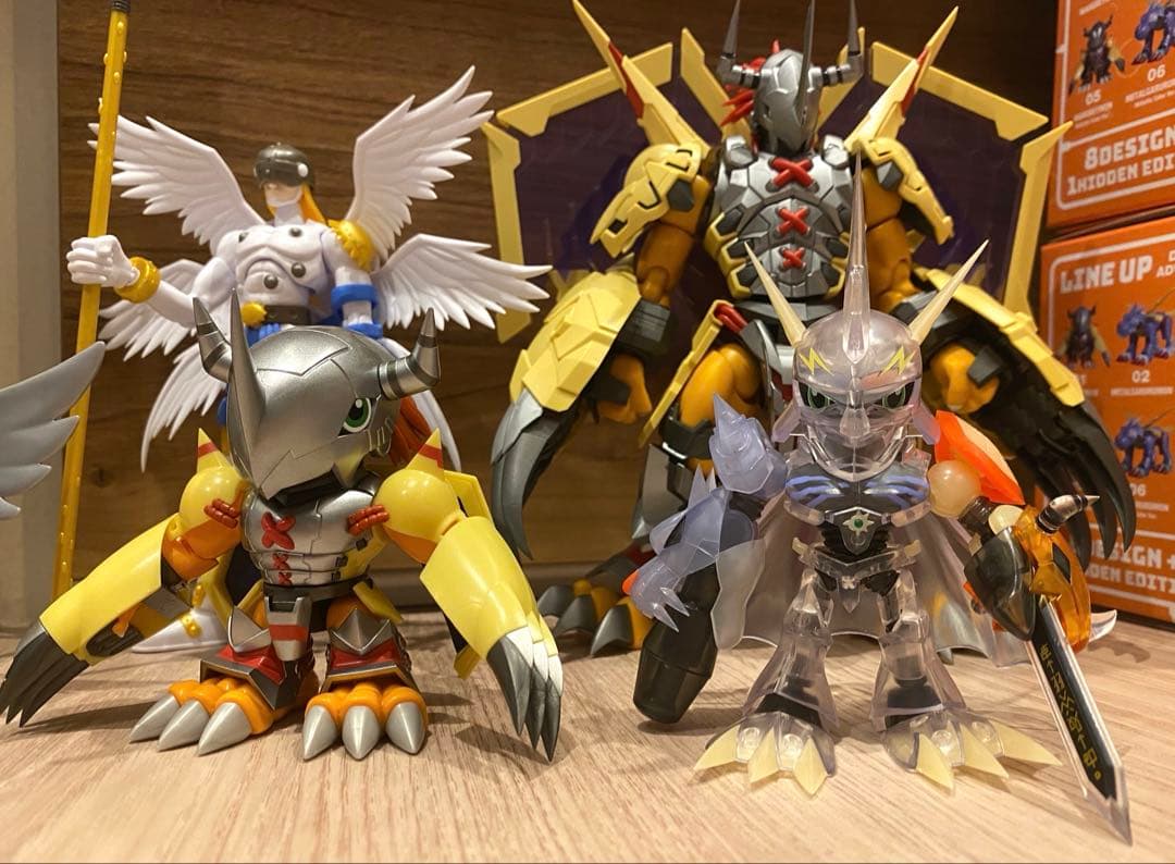 デジモン　プラモデル　組み立て済み&未組み立て　まとめ売り