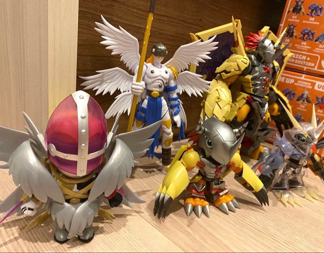 デジモン　プラモデル　組み立て済み&未組み立て　まとめ売り