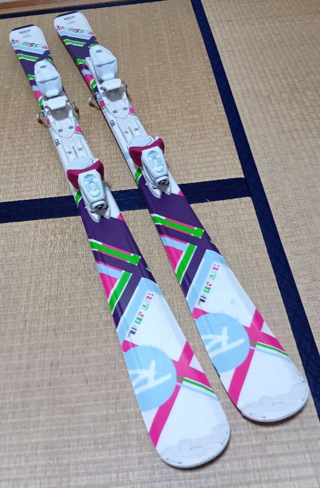 ROSSIGNOL ロシニョール キッズスキー 120cm ホットワックス済み