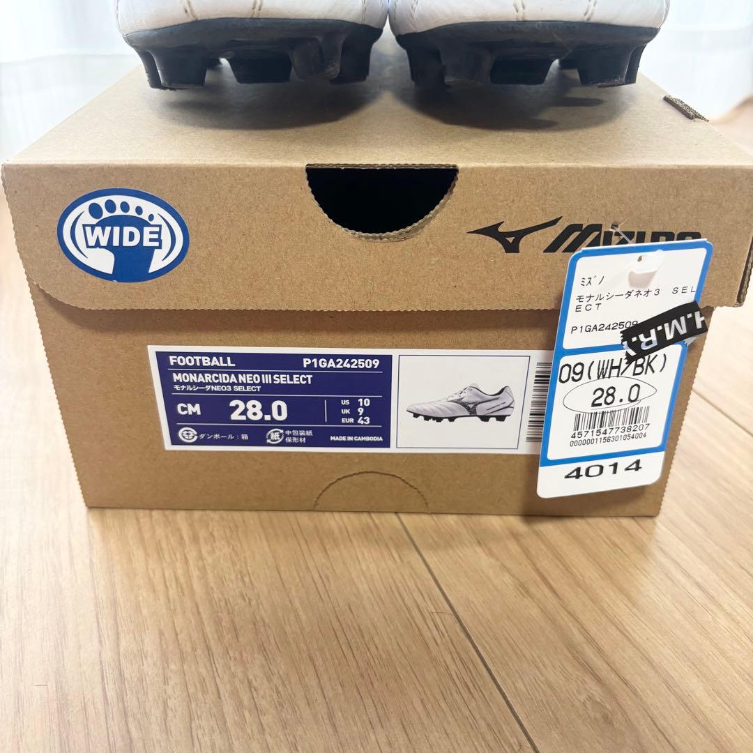 ！！専用！！MIZUNO モナルシーダNEO3 SELECT 28cm WIDE