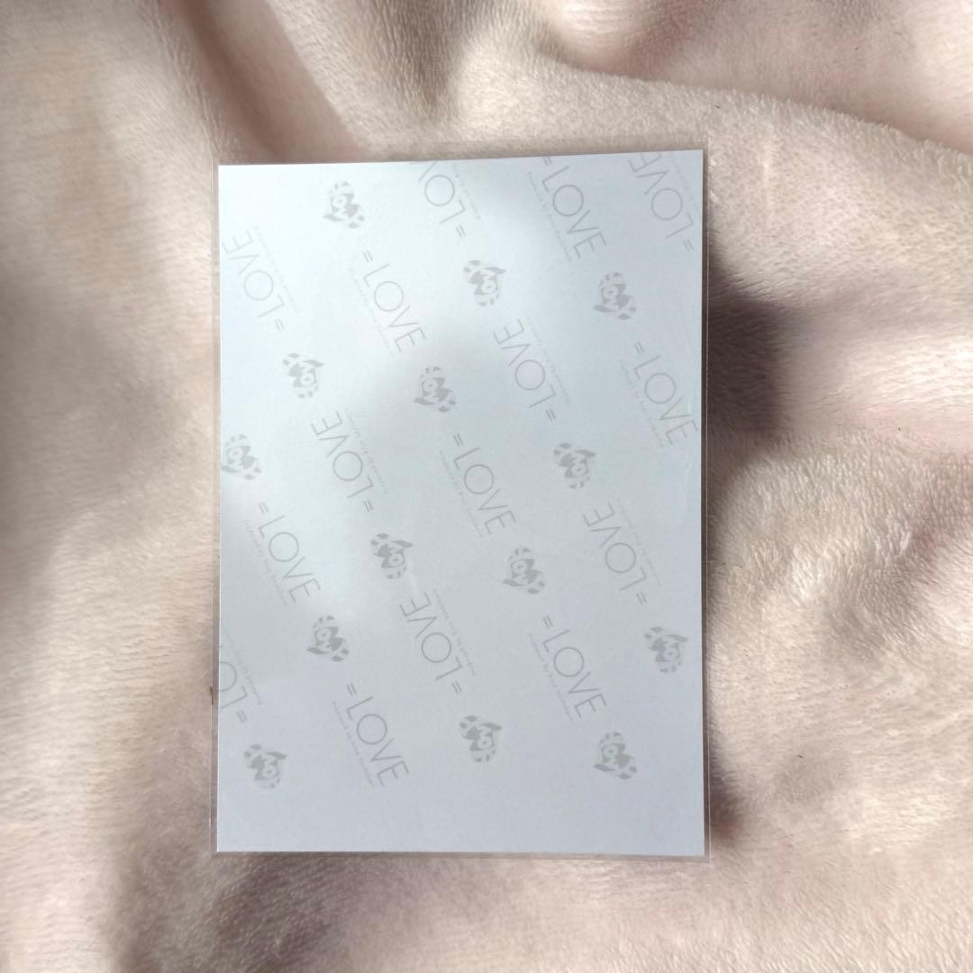 ＝LOVE 髙松瞳　シナモン　直筆