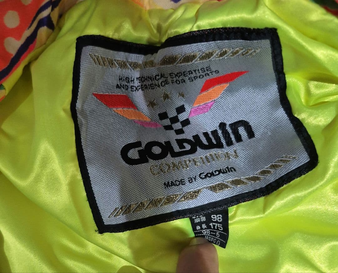 希少 GOLDWIN スキージャケット＆小物3点 豪華セット 90s Lサイズ
