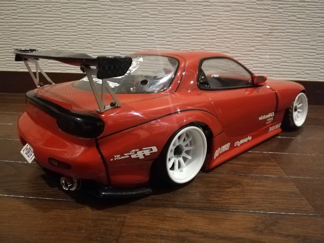 1/10 D-like ラジコン ボディ マツダ RX-7 RE雨宮 ドリパケ等