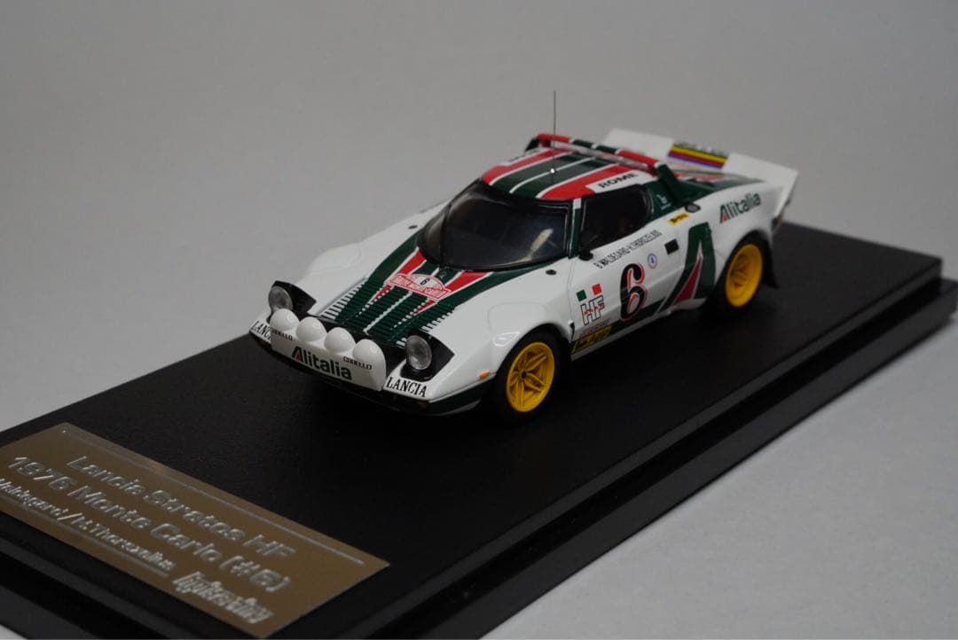 HPI 1/43ランチアストラトスHF (#6) 1976 モンテカルロ