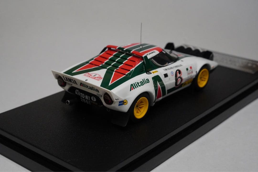 HPI 1/43ランチアストラトスHF (#6) 1976 モンテカルロ
