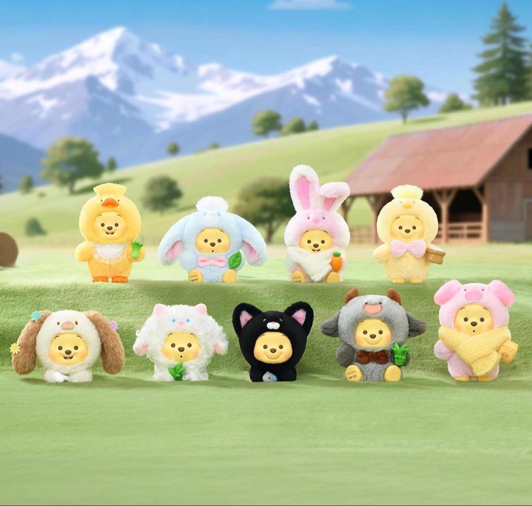 TOPTOY ハッピーファーム　プーさん ぬいぐるみセット　定価19360円