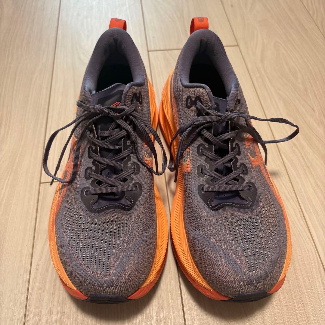 ASICS SUPERBLAST 2 26.5cm グレー/オレンジ
