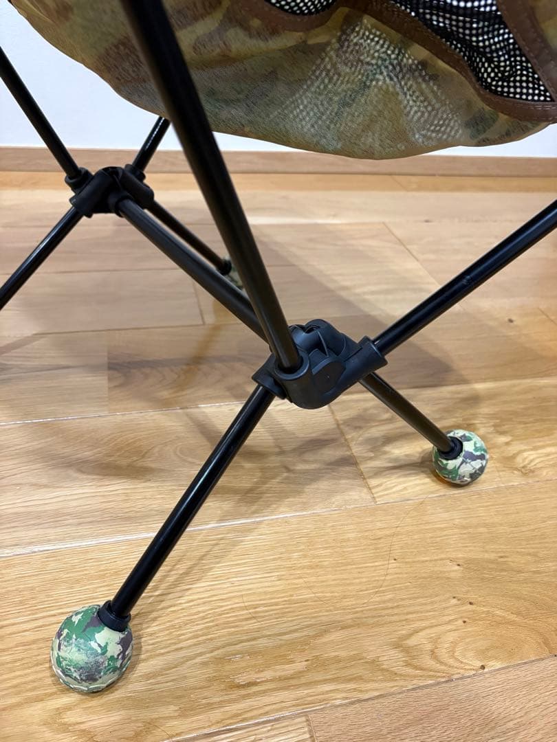 【廃盤・未使用級】Helinox サンセットチェア マルチカモ ビブラムボール付