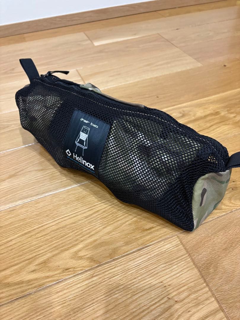 【廃盤・未使用級】Helinox サンセットチェア マルチカモ ビブラムボール付