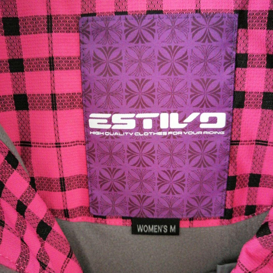 ESTIVO　スノボウェア　ジャケット　チェック　レディース