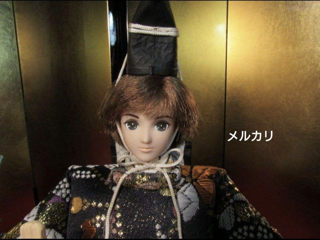 リカちゃん★親王 三人官女☆五人飾り台付 お雛様 雛人形★カスタム