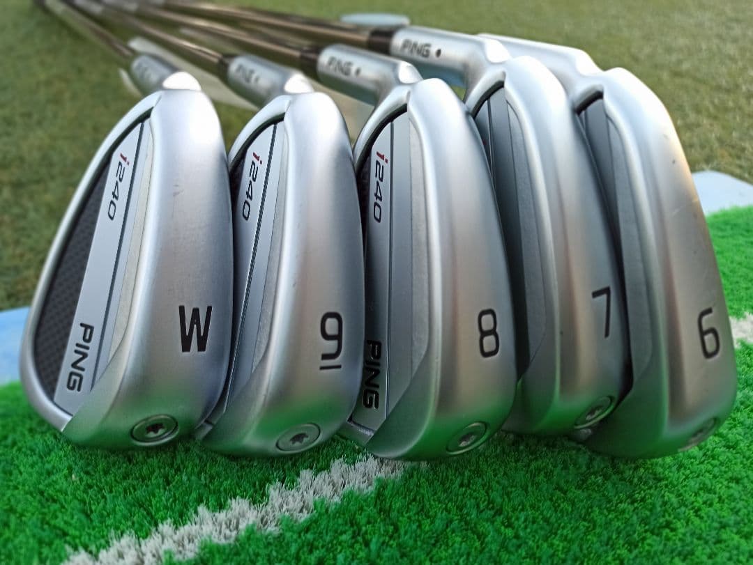 ピン i240 CHROME85S レフティ 5本:#6 #7 #8 #9 PW