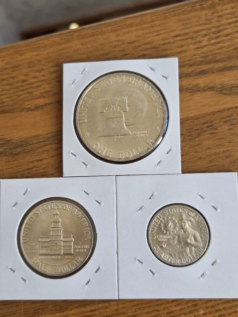 (プルーフライク) アメリカ合衆国　建国200周年記念　銀貨セット　1976