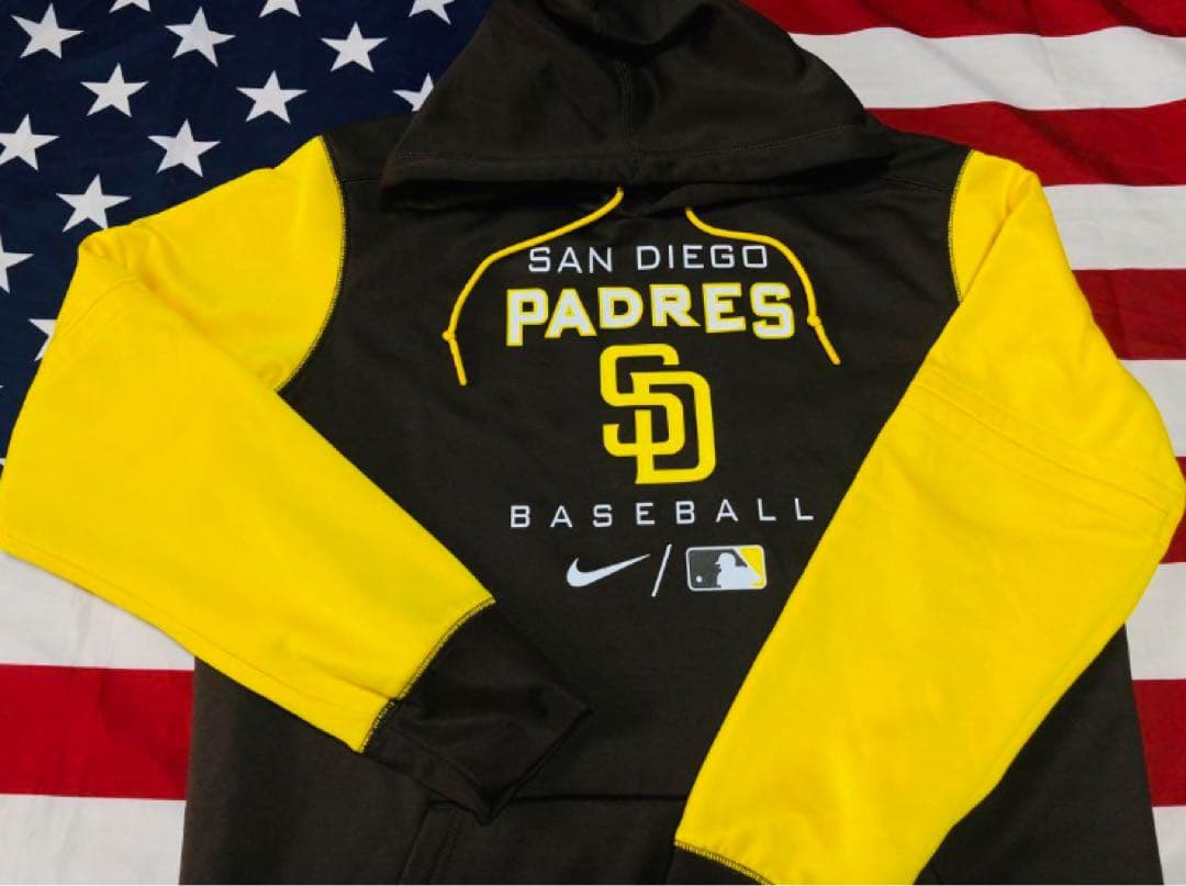 MLB パーカー　メンズM ダルビッシュ　サンディエゴ　パドレス　padres