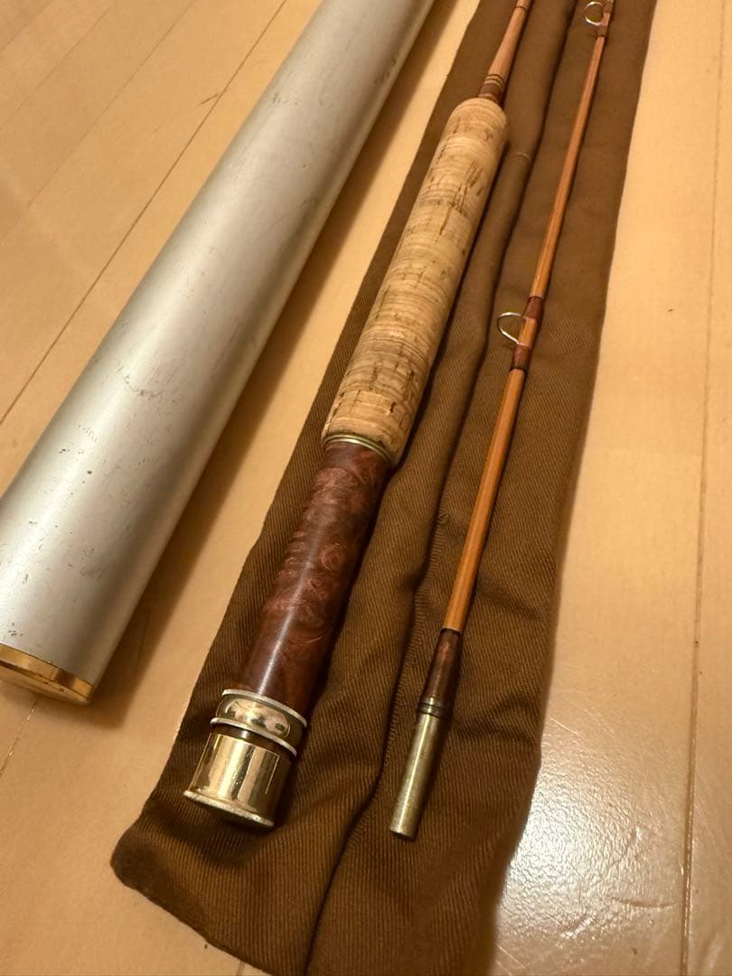 バンブーフライロッド　パートリッジ　5.6ft 希少ショートロッド
