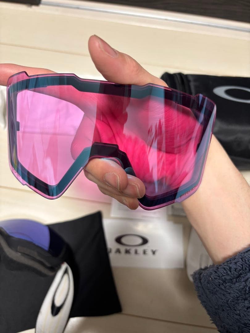 スキー・スノーボードアクセサリー OAKLEY Line Miner Pro M (Low Bridge Fit)