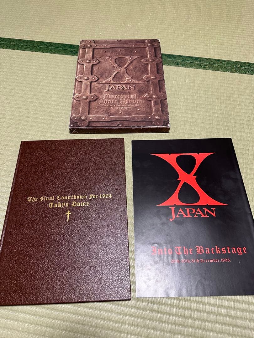 X JAPAN　エックス　写真集　ライブ写真集　フォトブック　4冊セット