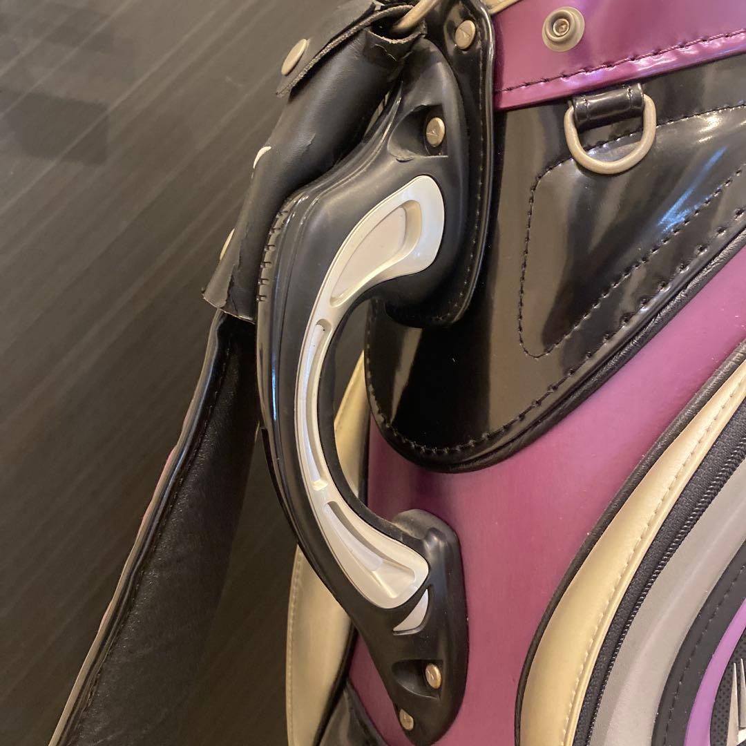 【現状品】TOURSTAGE ツアーステージ　ゴルフバック　フードなし　6分割