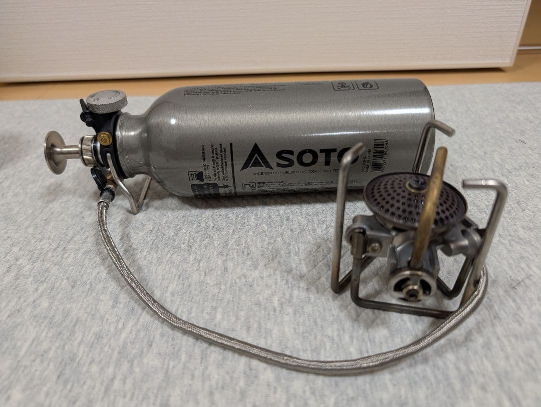 SOTO MUKAストーブ フューエルボトル ガソリンボトル付き