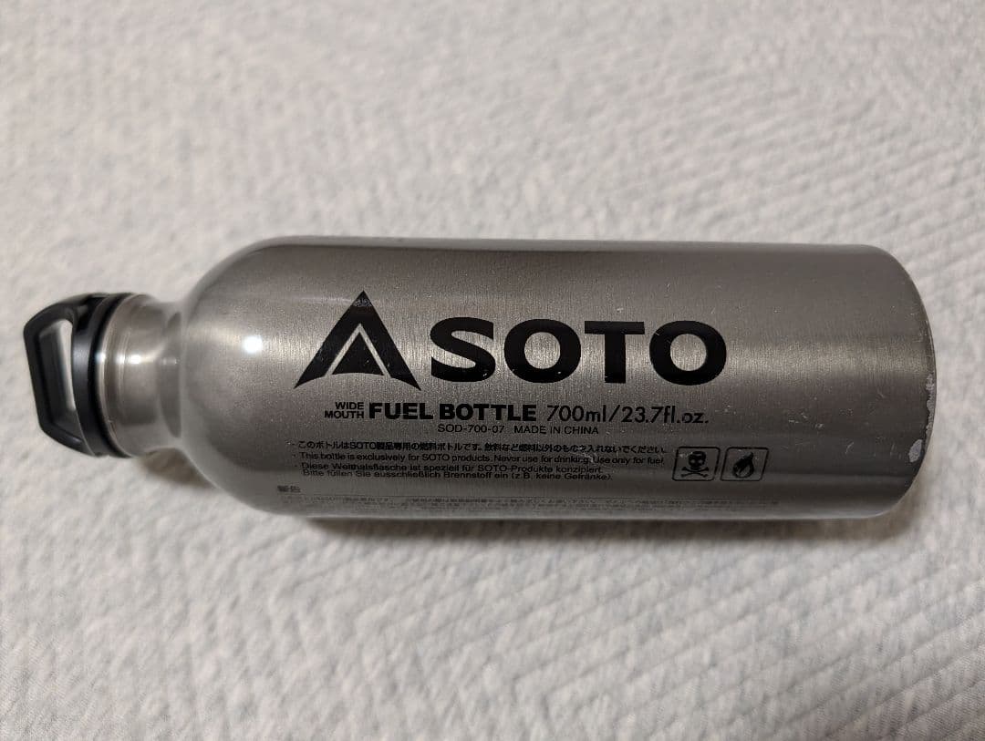 SOTO MUKAストーブ フューエルボトル ガソリンボトル付き