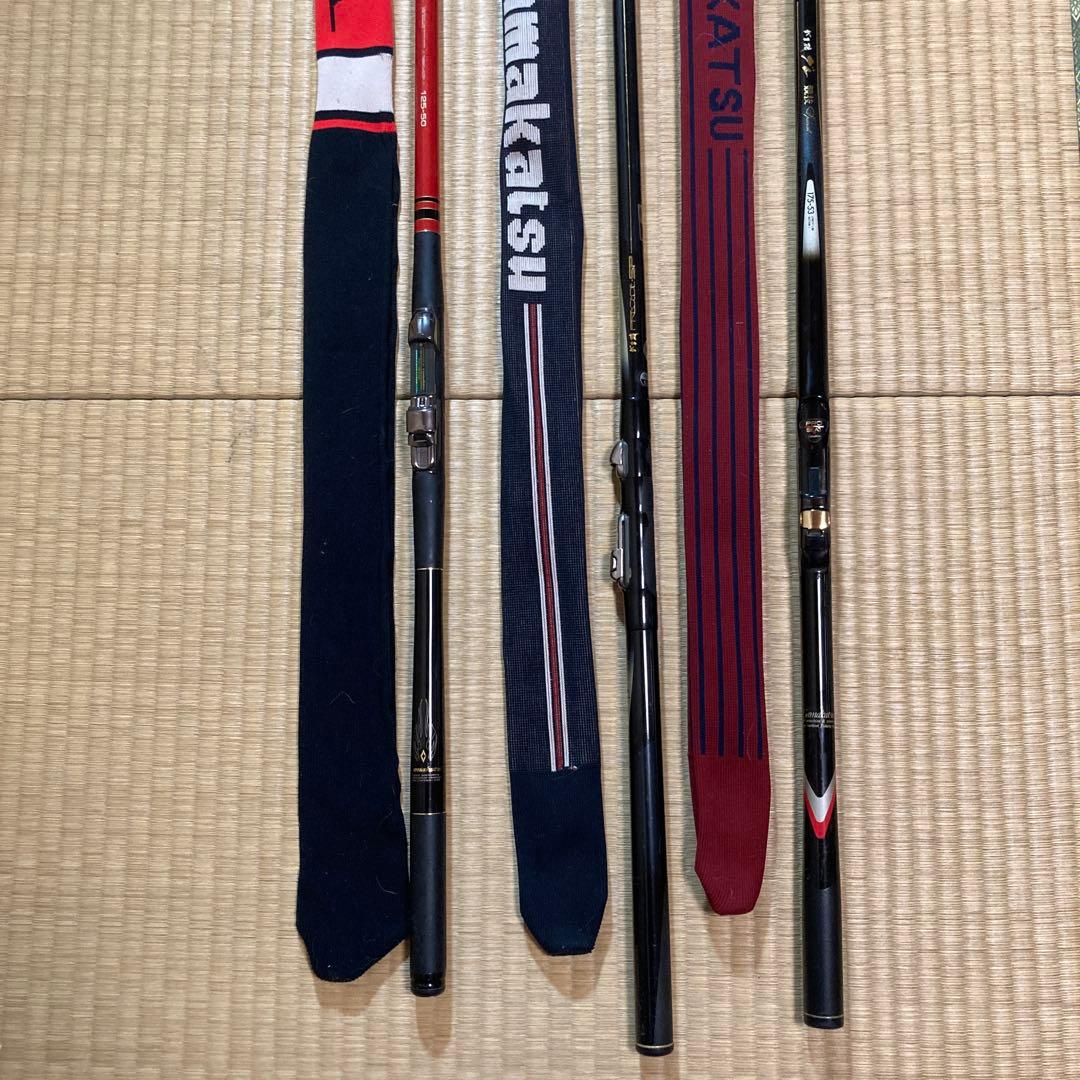 Gamakatsu ALMA 磯竿を含めた3本セット