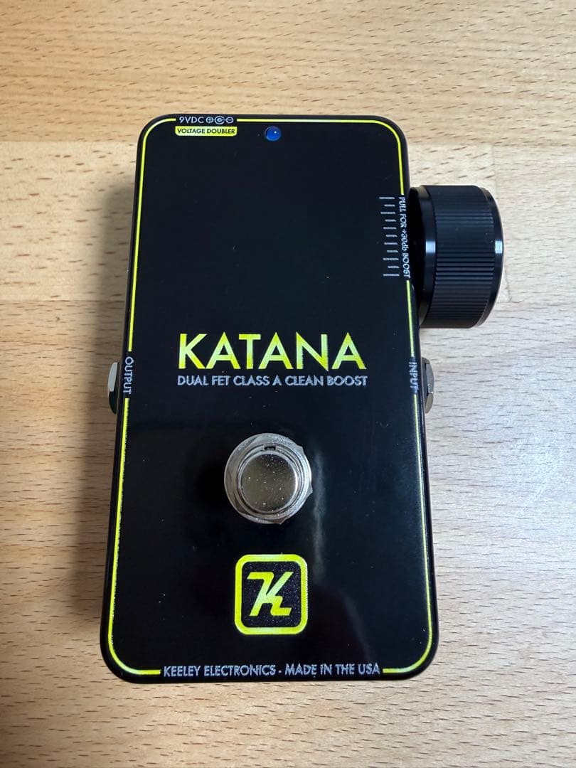 【新品同様】Keeley KATANA BOOST 限定色