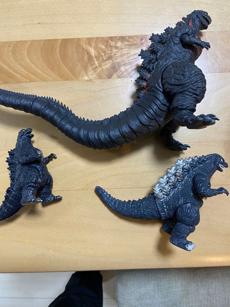 ゴジラフィギュアセット 3体