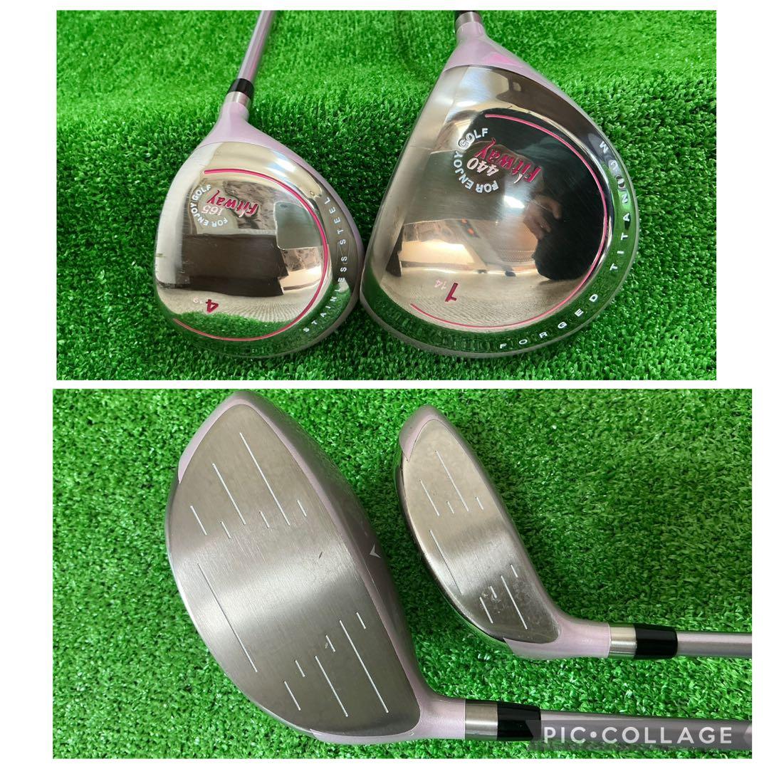 美品!!　Callaway　FITWAY　レディースゴルフセット　7本　初心者