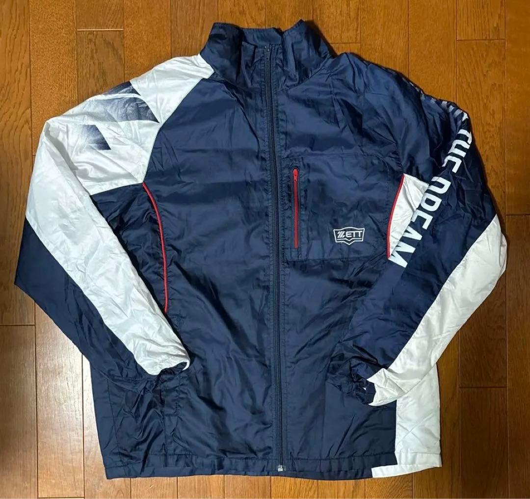 【値下げ不可】ZETT ゼット ウインドブレーカー 上下 セットアップ 裏起毛