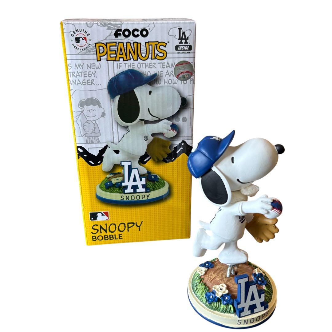 【SNOOPY x DODGERS】Bobblehead Japan Only