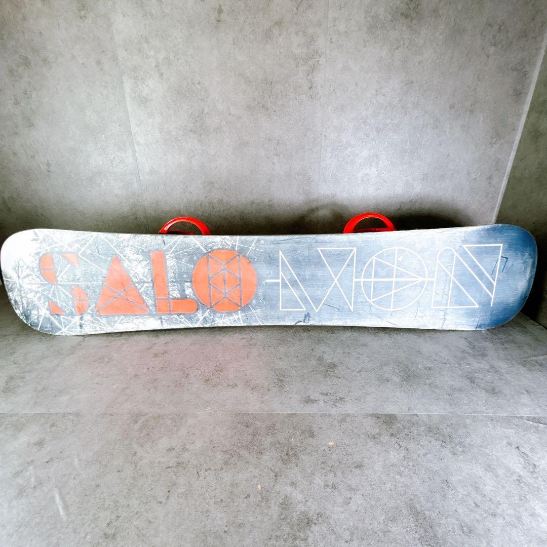 SALOMON147センチ×アリバイ　バインMサイズ　スノーボード2点セット