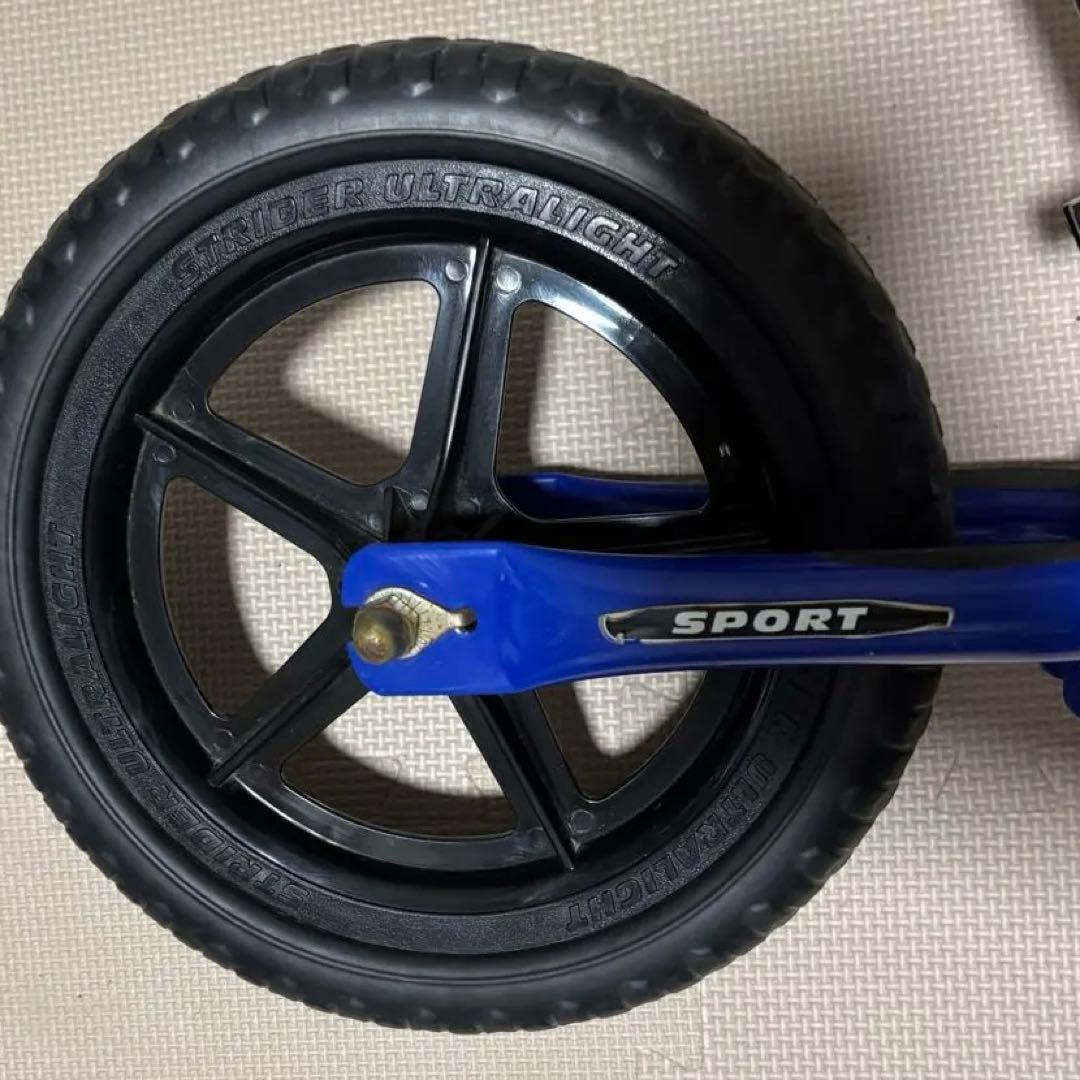 STRIDER バランスバイク 青 12インチ　スポーツ