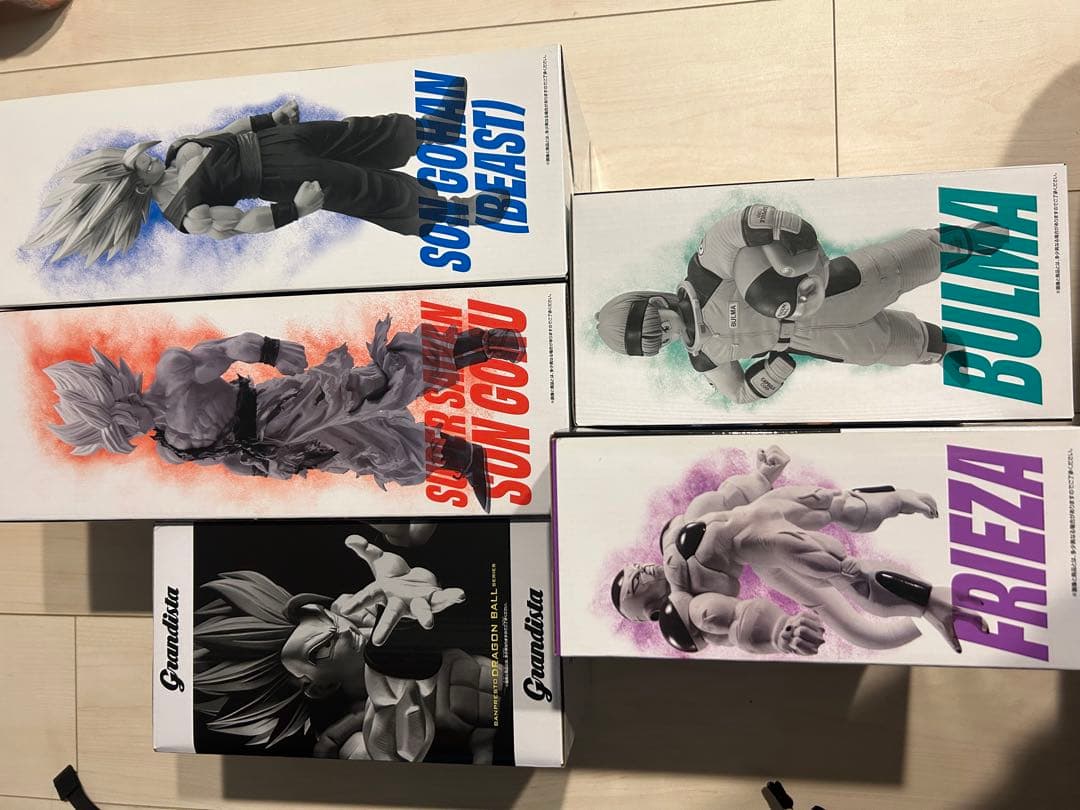 ドラゴンボール Grandista 1番くじ フィギュアセット