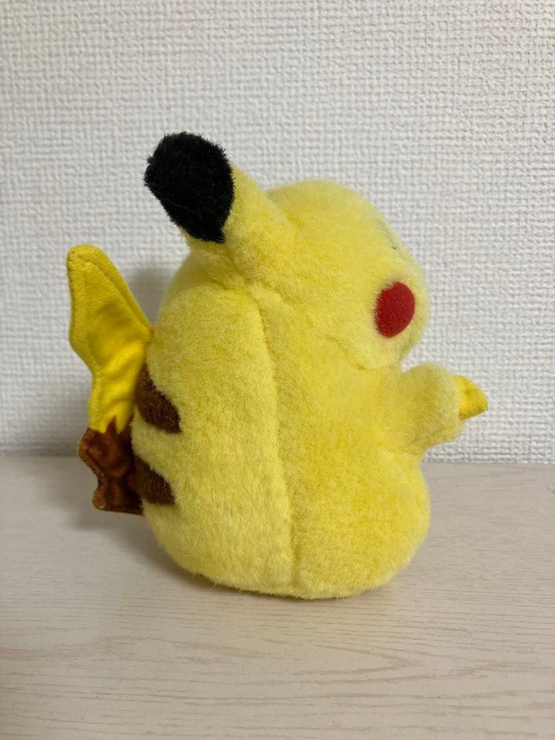 【レア】初期ピカチュウ ぬいぐるみ 当時物 お腹を押すと音がなる TOMY