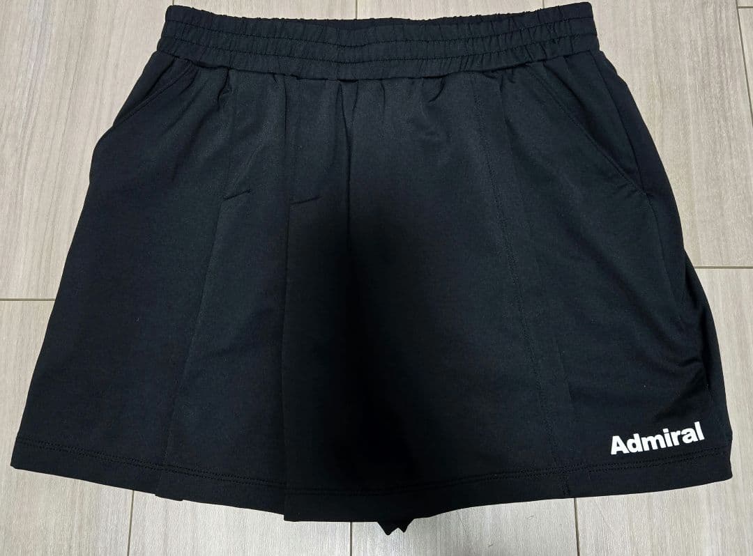 アドミラル Admiral レディース サイドタックスキュロット ブラックM