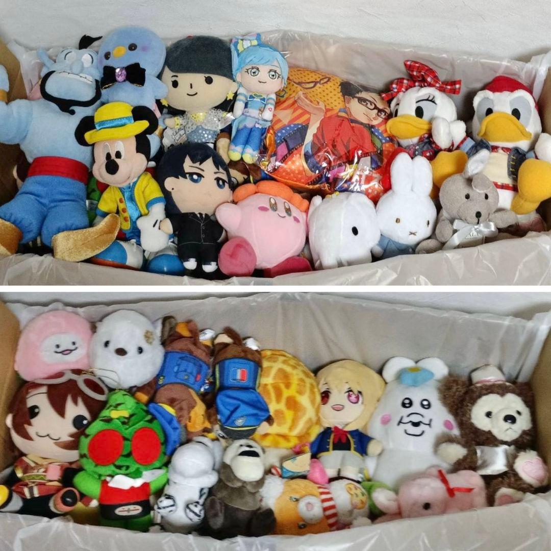 キャラクターグッズ ノンジャンル アニメ ぬいぐるみ まとめ売り80点以上