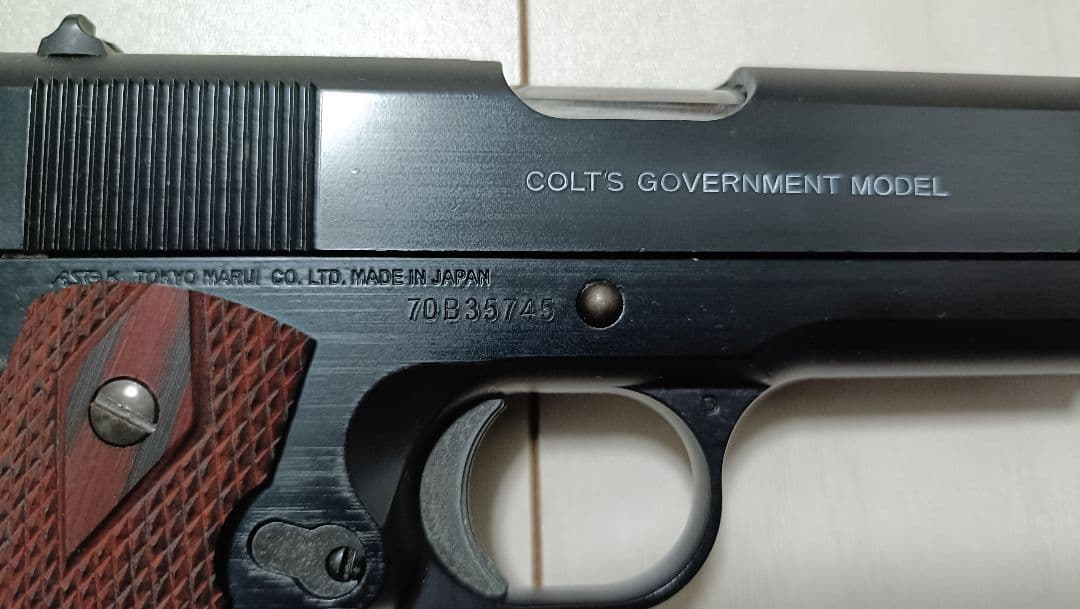 【中古品】ガスガン「コルトガバメント マークIV シリーズ'70」＋α