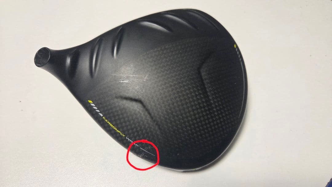 PING G430 MAX 10K ドライバーヘッドのみ(破損品)
