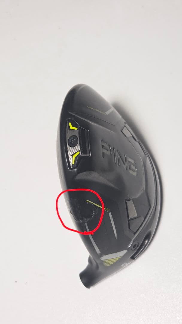 PING G430 MAX 10K ドライバーヘッドのみ(破損品)
