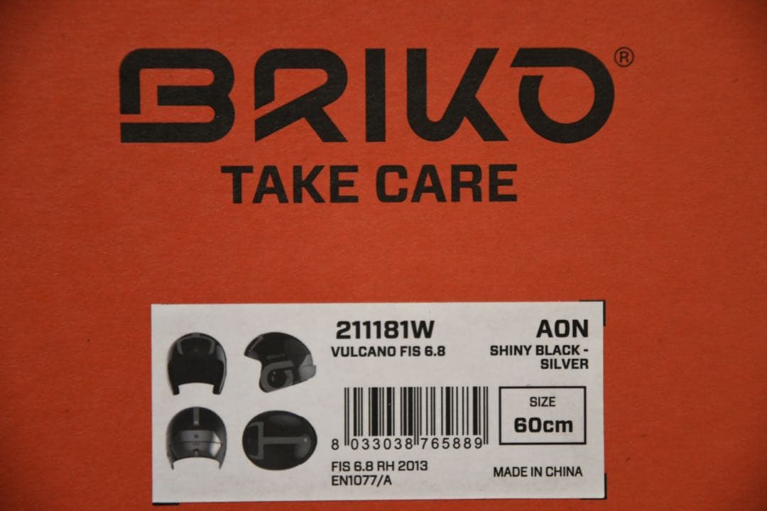 BRIKO ヘルメット ブラック