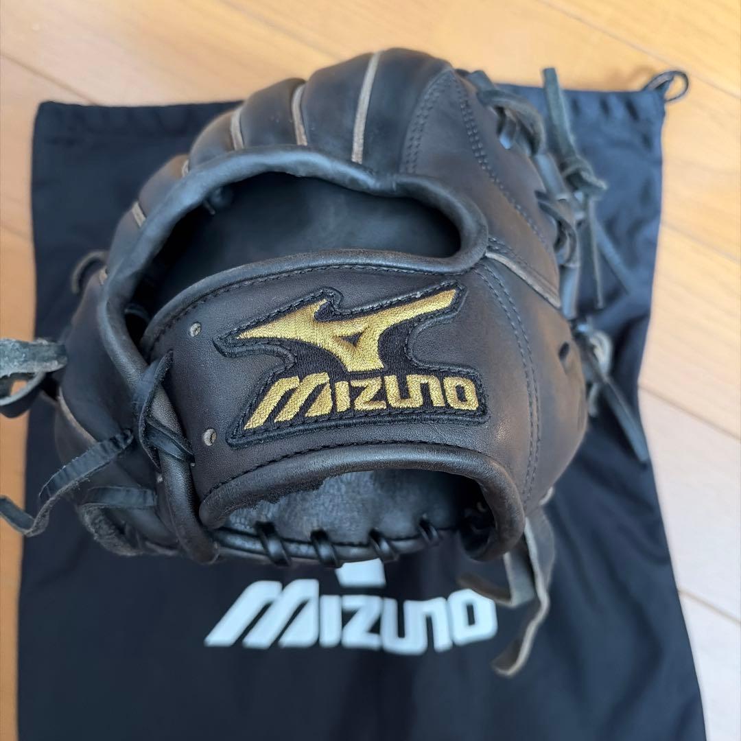 ミズノプロ 硬式内野手用グローブ　サイズ8号　グローブカバー付　即実践可能