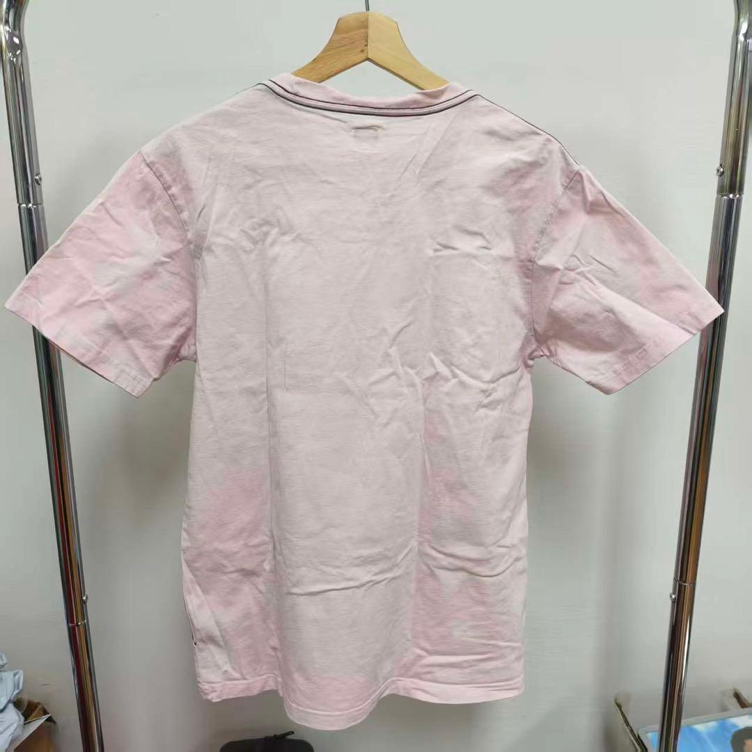 adidas ロシア限定 ヴィンテージ ヌードプリントTシャツ ピンク L 希少