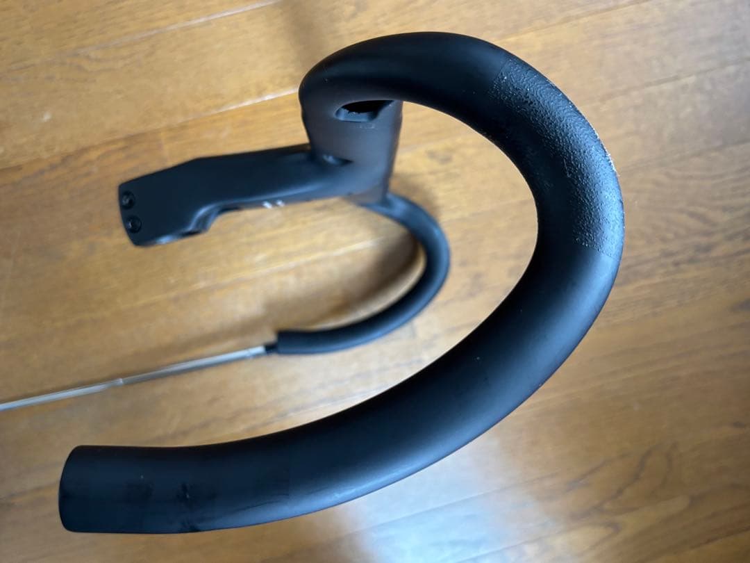 ULLICYC 一体型カーボンハンドル マットブラック 400×110mm