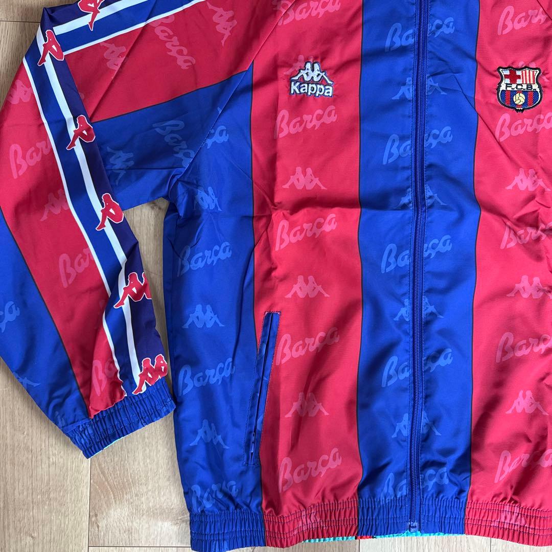 バルセロナ 96年 カッパ ナイロンジャケット リバーシブル