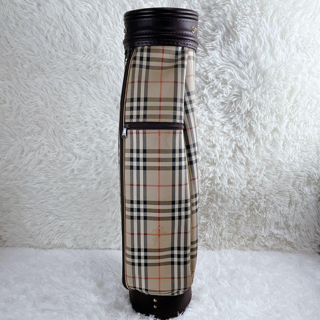 希少 激レア BURBERRY キャディバッグ ノバチェック シャドーホース