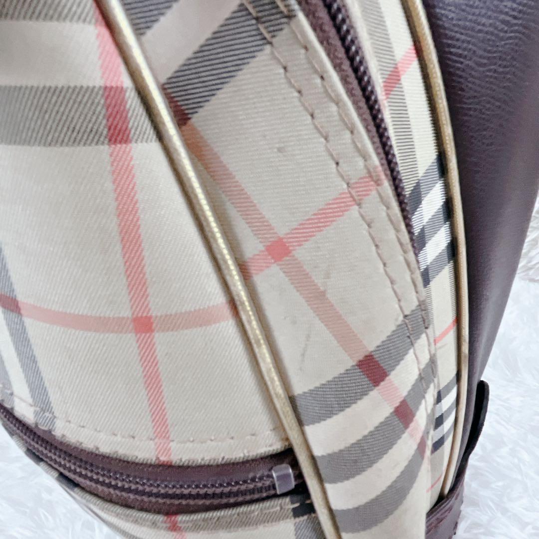 希少 激レア BURBERRY キャディバッグ ノバチェック シャドーホース