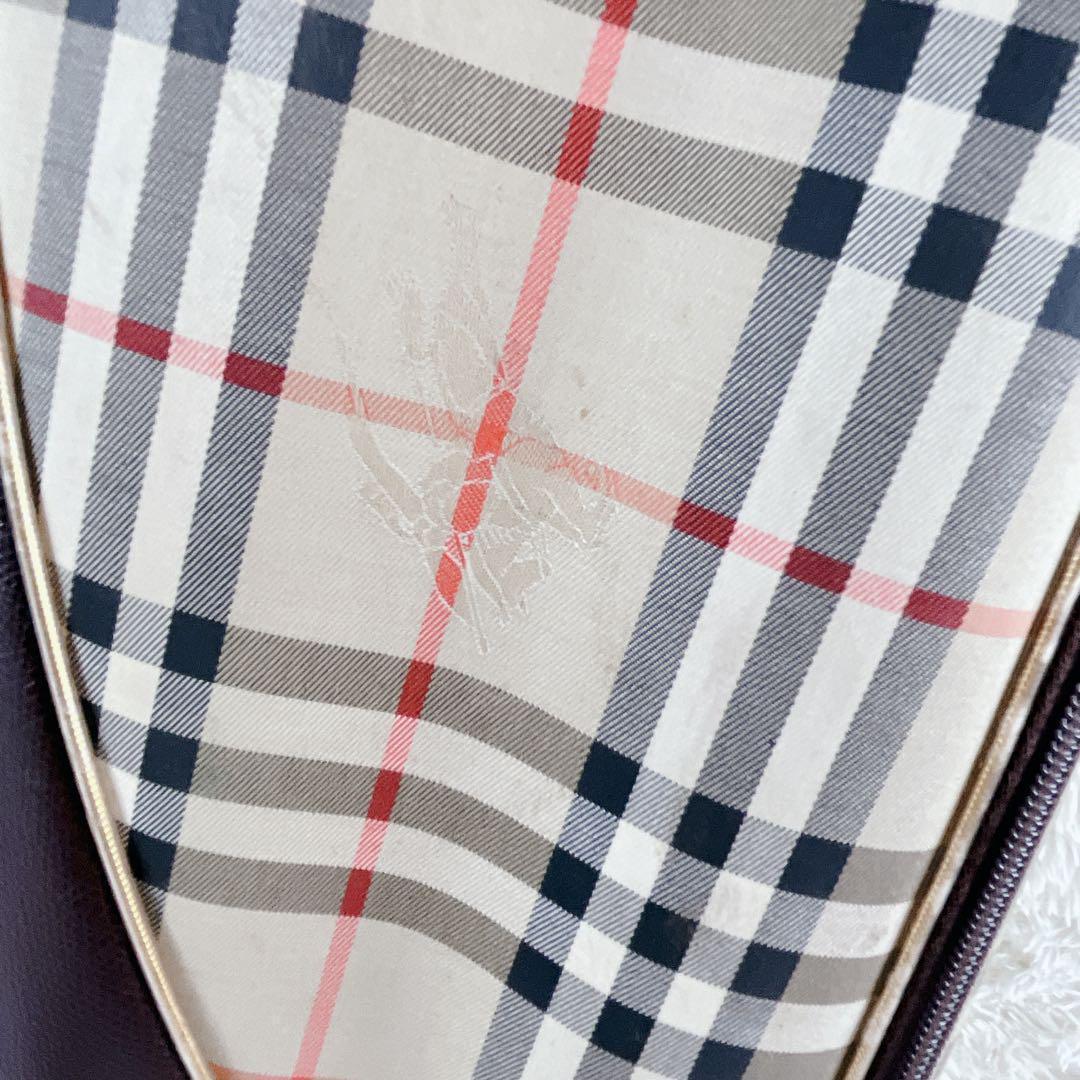 希少 激レア BURBERRY キャディバッグ ノバチェック シャドーホース