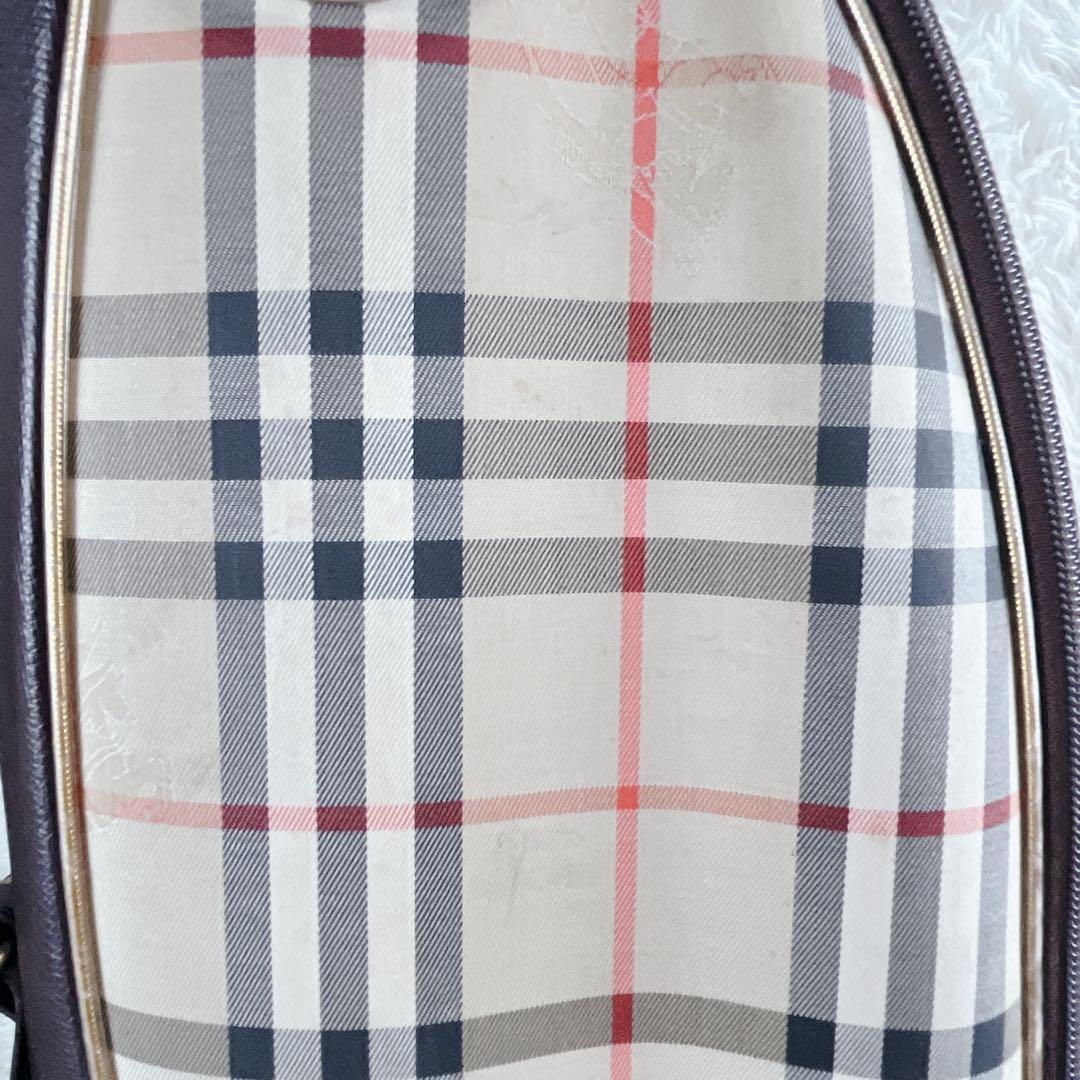 希少 激レア BURBERRY キャディバッグ ノバチェック シャドーホース