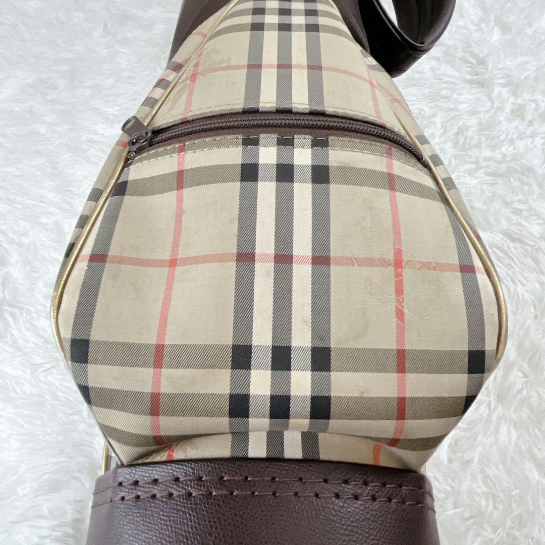 希少 激レア BURBERRY キャディバッグ ノバチェック シャドーホース
